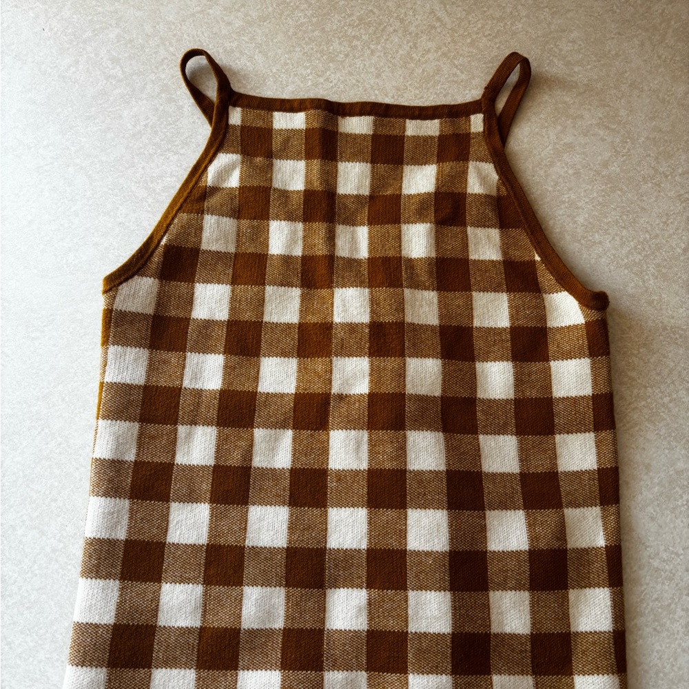 Checkered Tank Top